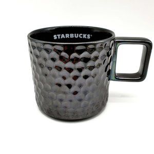 NWT STARBUCKS BLACK IRIDESCENT MUG 2019